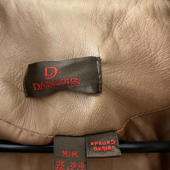 Danier Leather Brown Coat - Picture 4 of 7